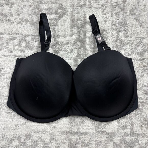 Victoria's Secret Bra Black Adjustable Multi- Way/ Multipostion Womens Size 34DD - Picture 1 of 9